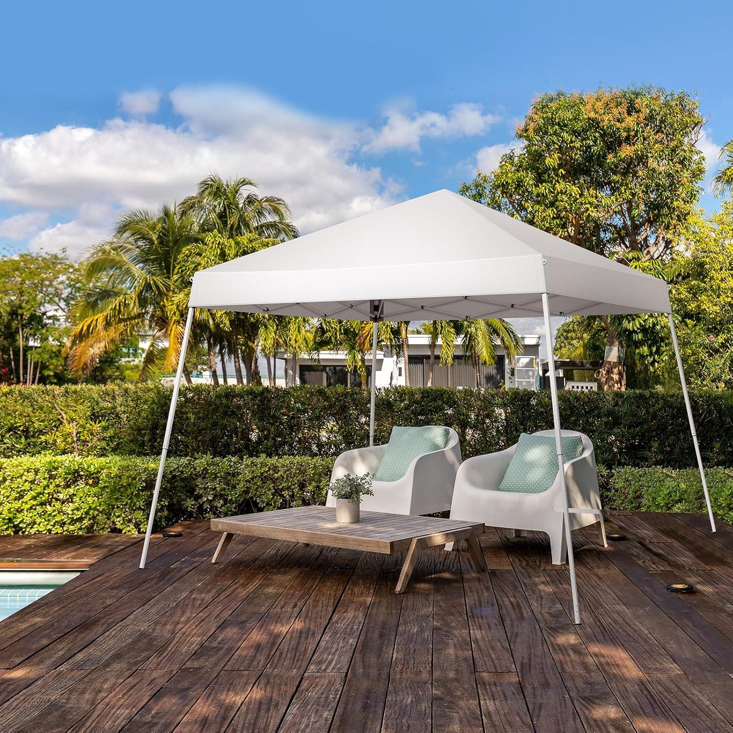 Carpa Plegable Impermeable ELEMENT ACE 3x3m Blanca con Bolsa