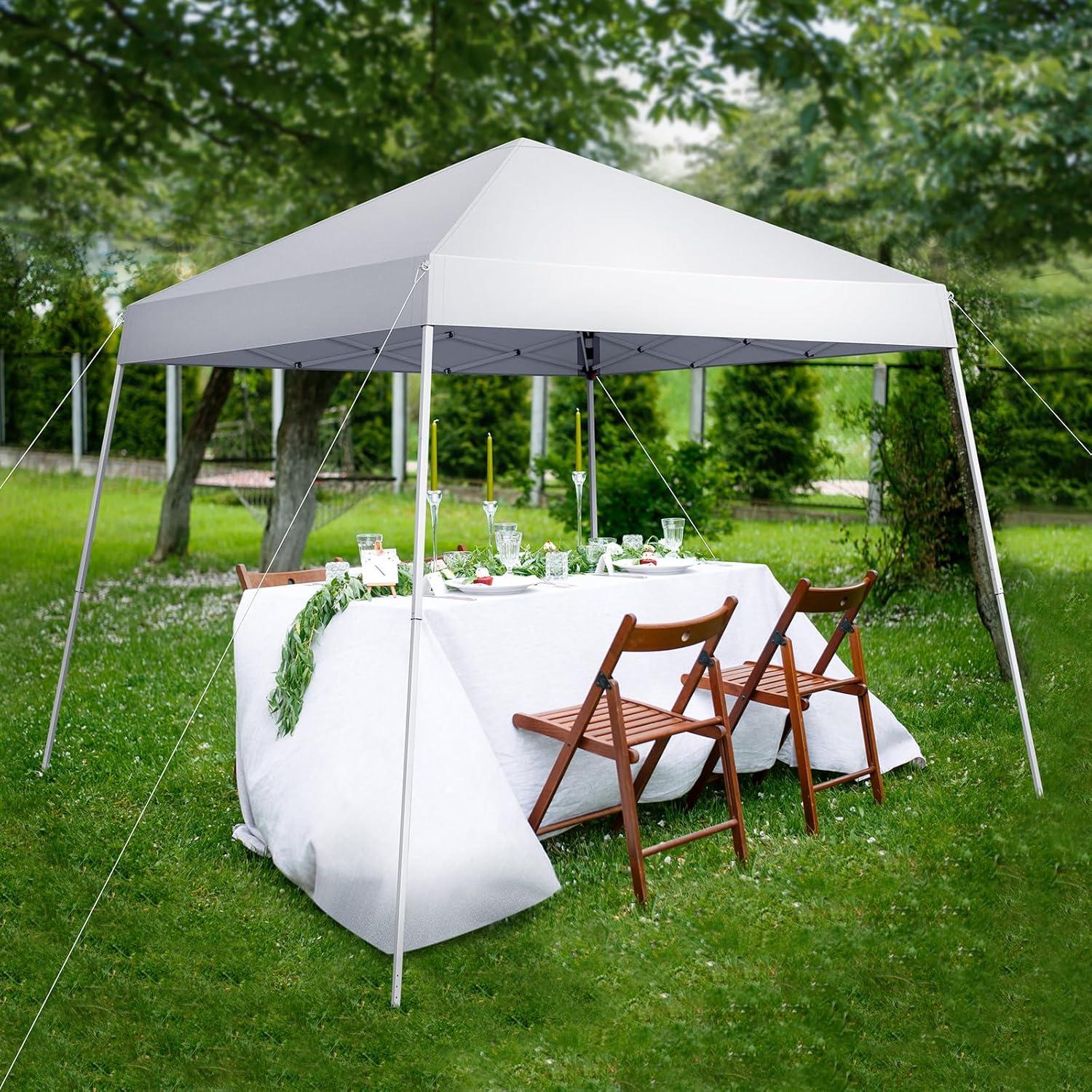 Carpa Plegable Impermeable ELEMENT ACE 3x3m Blanca con Bolsa