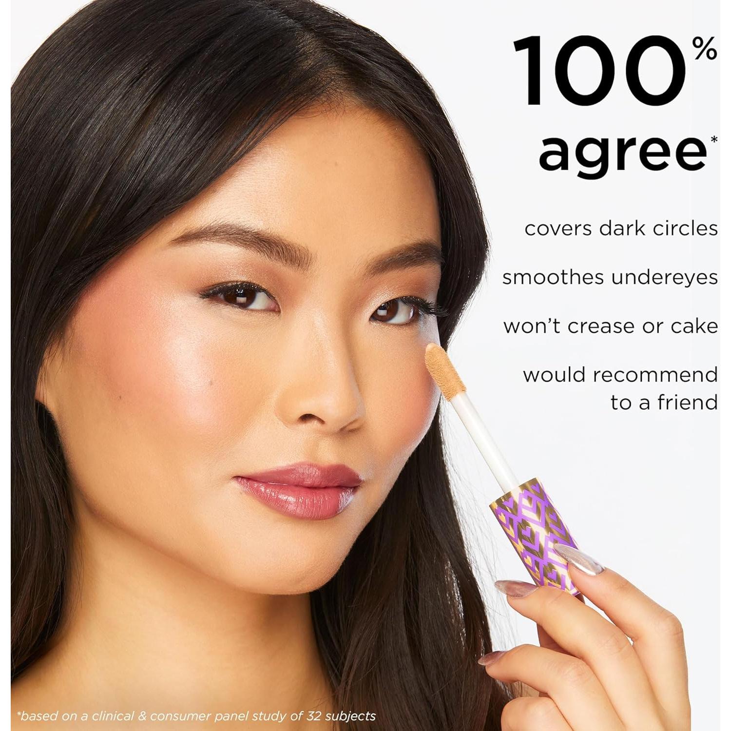 Corrector y Brocha Tarte Shape Tape 12N Neutro Claro 49.6g