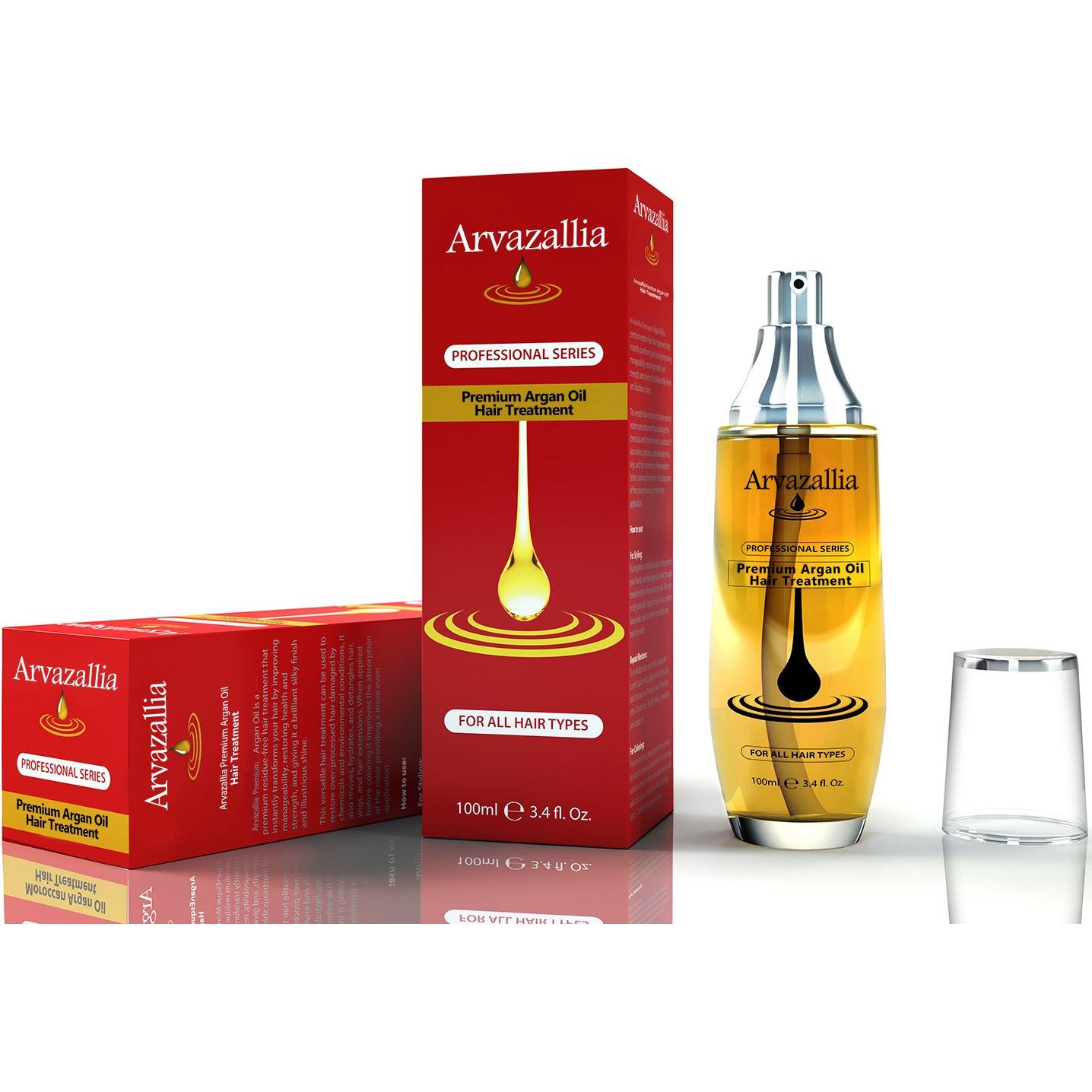 Tratamiento Sin Enjuague Arvazallia Aceite de Argán 100 ml