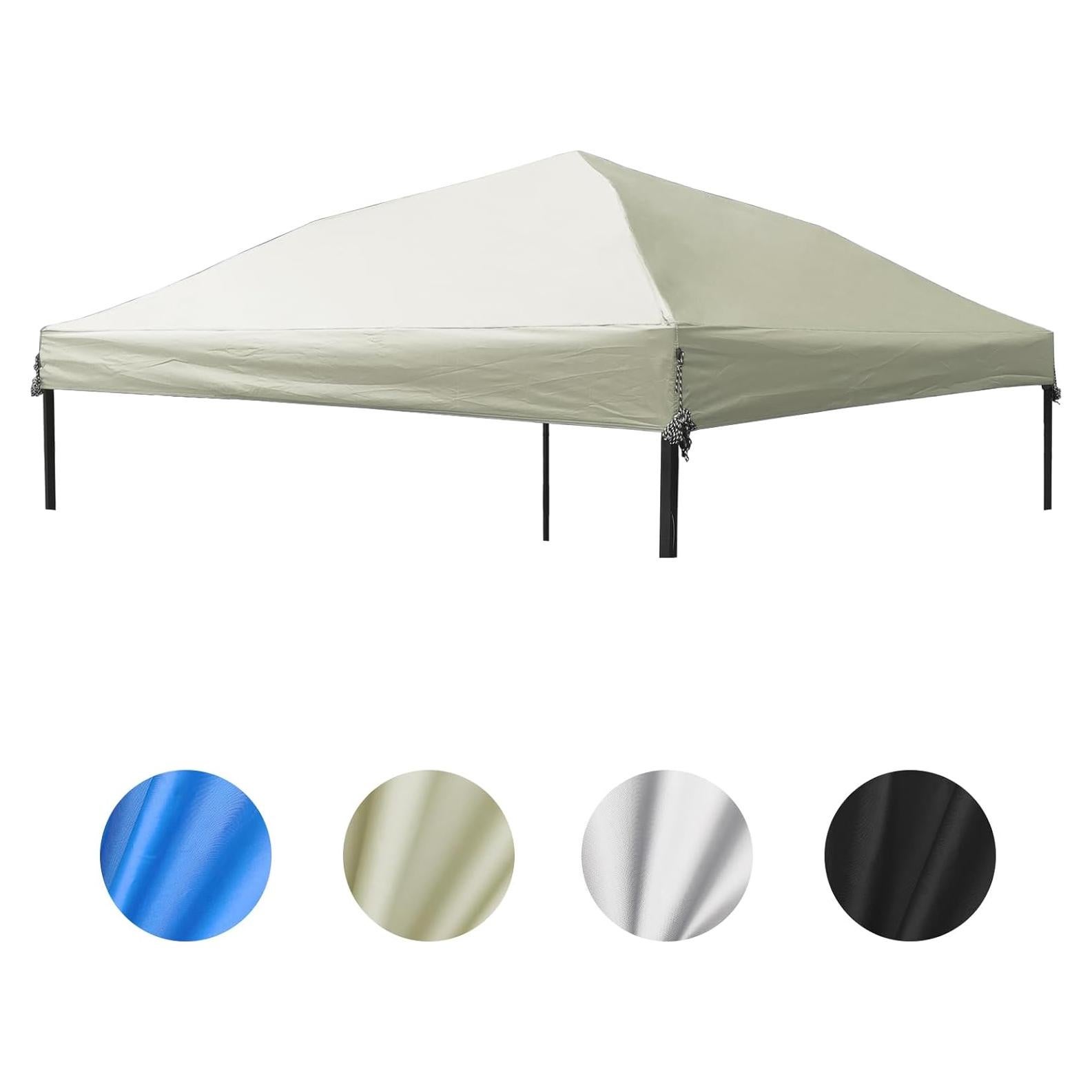 Techo de Carpa D&ONEHOS 10x10 Beige Impermeable 301x301 cm