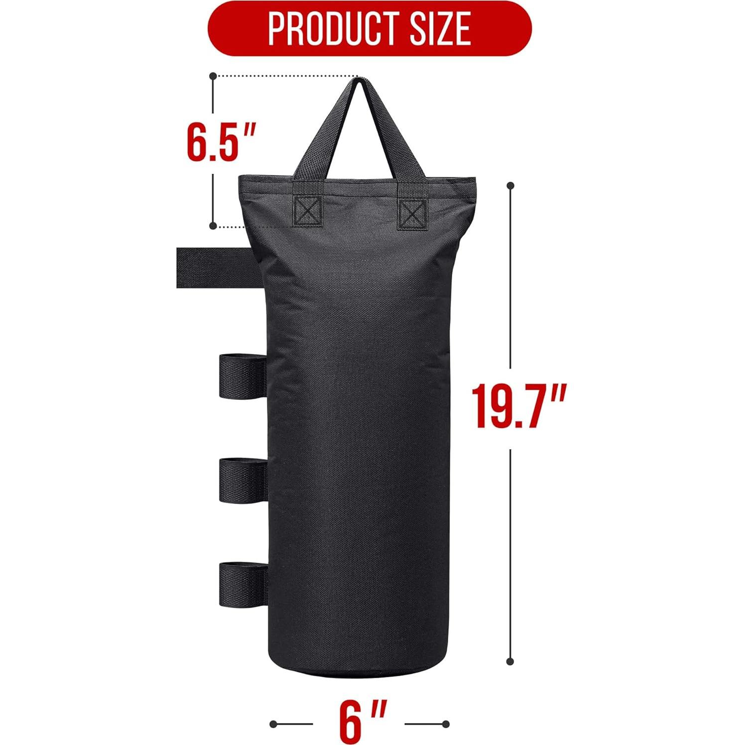 Bolsas de Arena para Toldo CLAETF - Juego de 4, 14.97 kg cada una