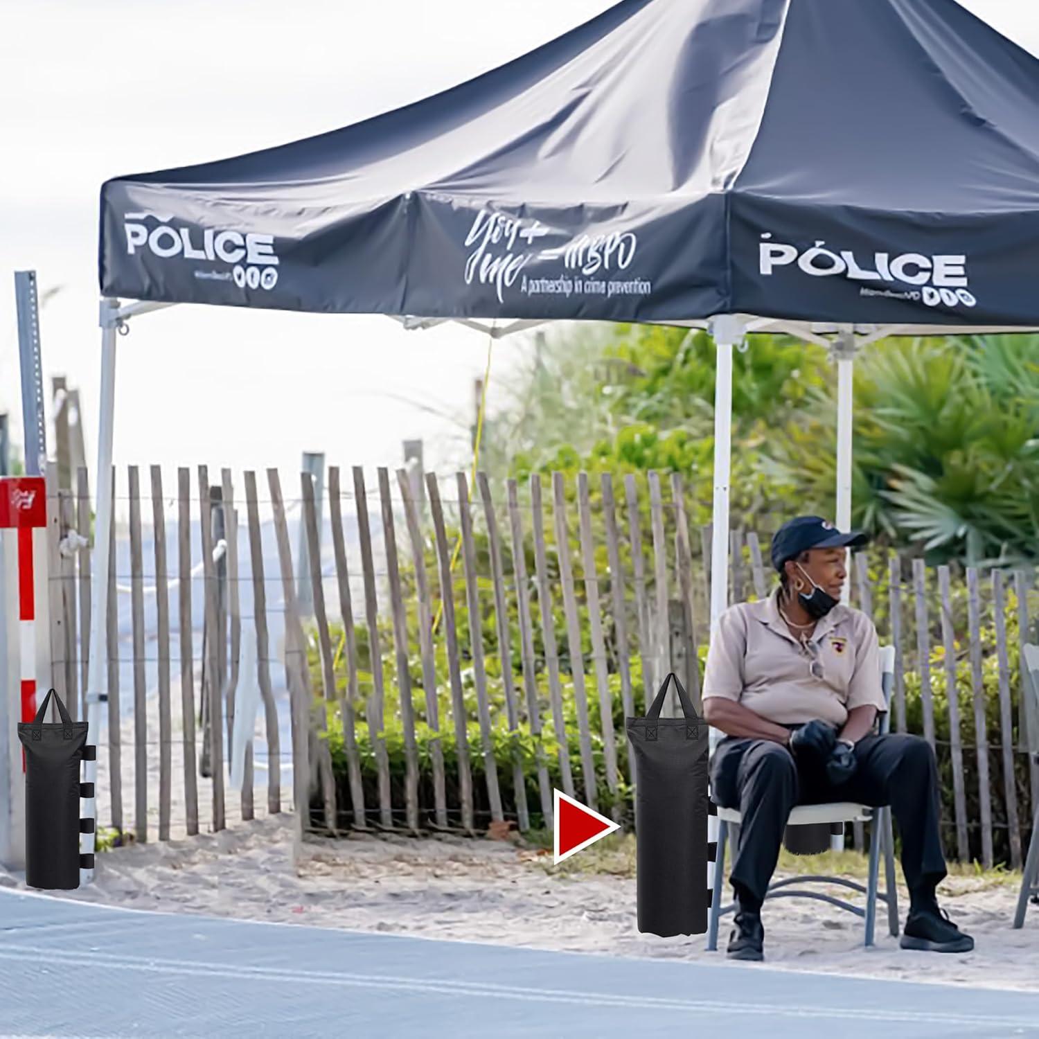 Bolsas de Arena para Toldo CLAETF - Juego de 4, 14.97 kg cada una