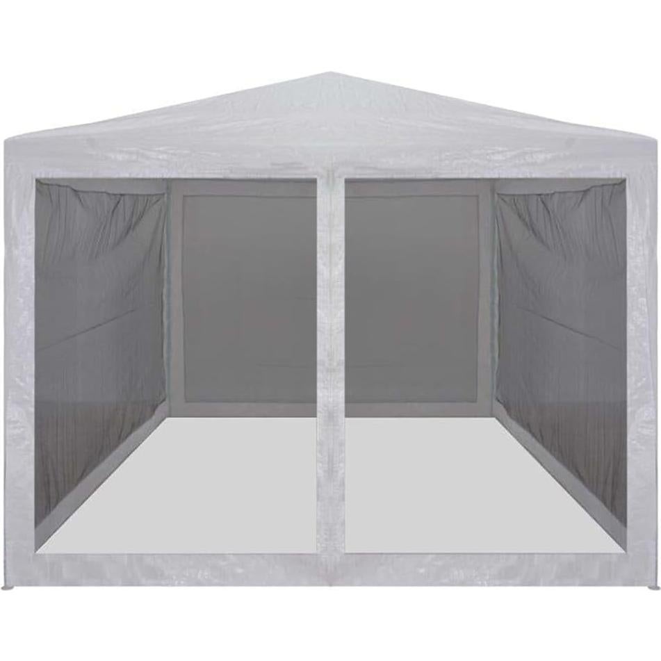 Carpa de Fiesta YELWHI 2.99x2.99m con 4 Paredes de Malla