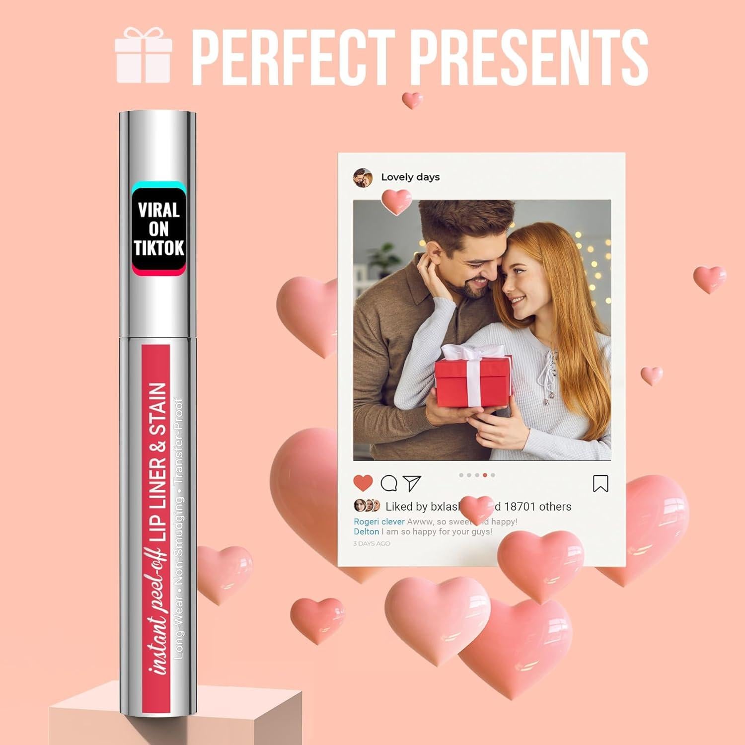 Tinte de Labios Desprendible iMethod 840 Rosa - Larga Duración