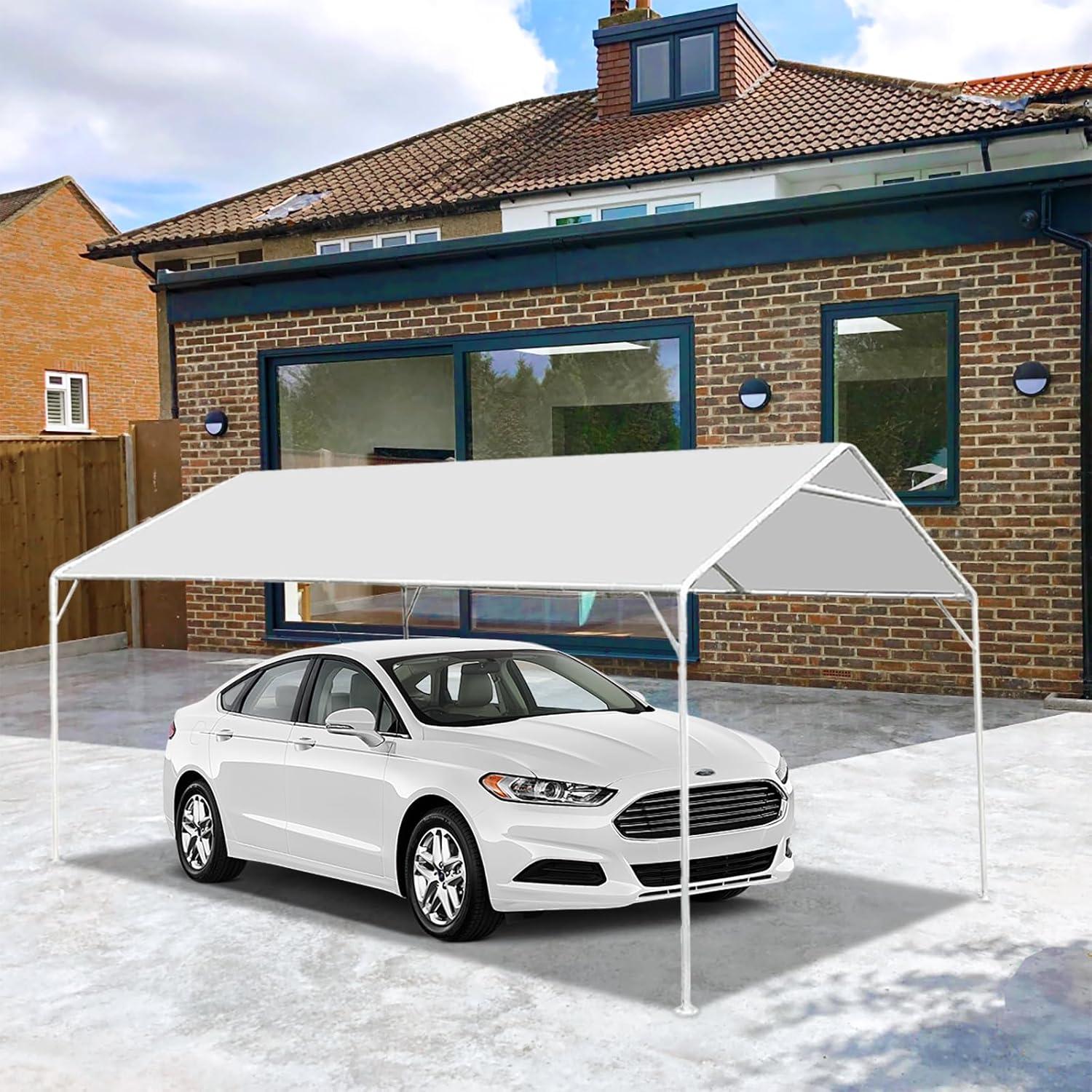 Cubierta de Toldo Eunika 10x6 m Impermeable y Anti-UV