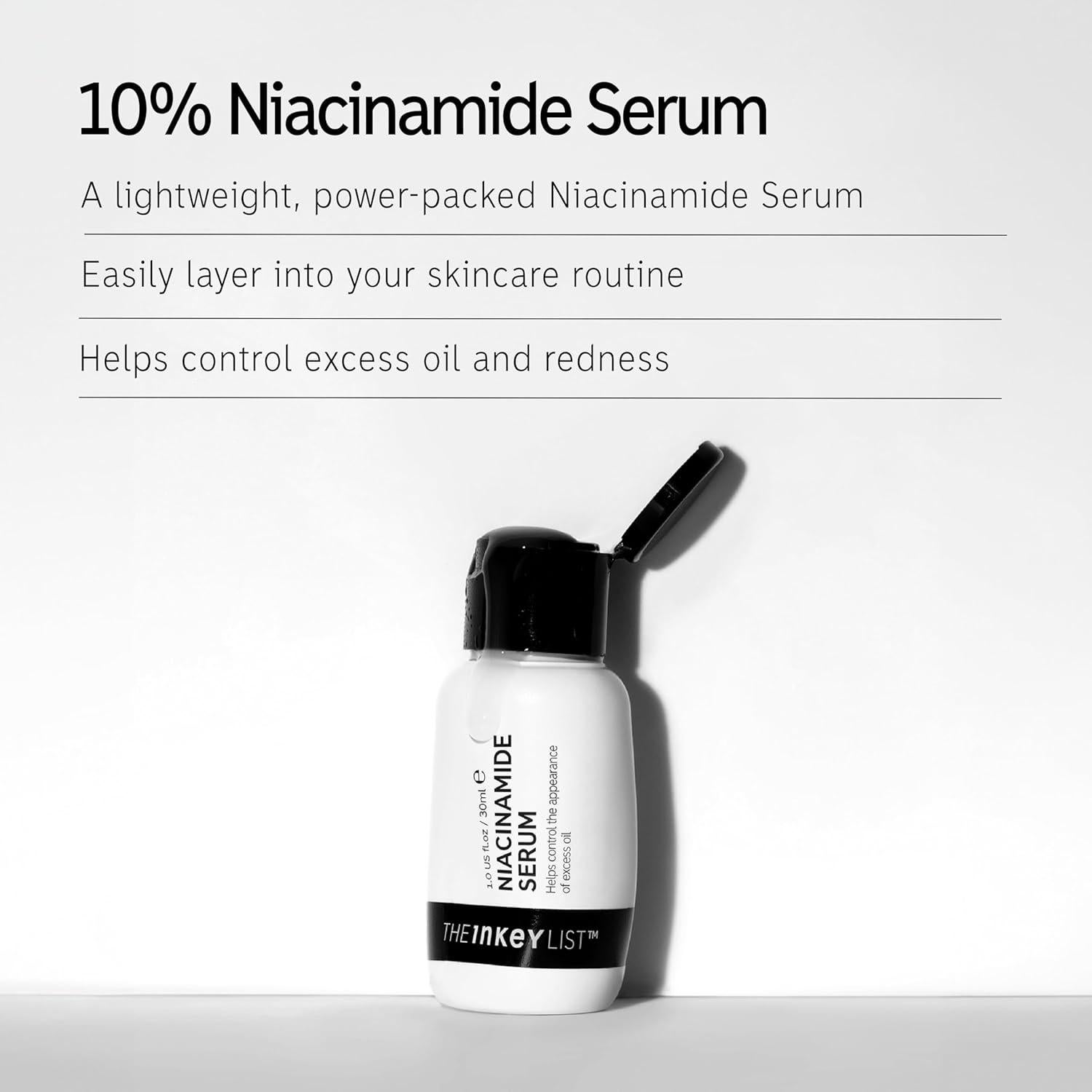 Suero de Niacinamida 10% El INKEY List 30ml Control Aceite