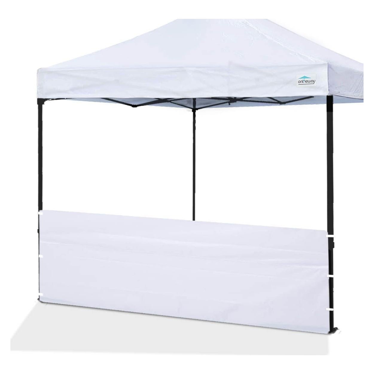 Pared Lateral Media Ontheway para Carpa Pop Up 3x3m Blanca