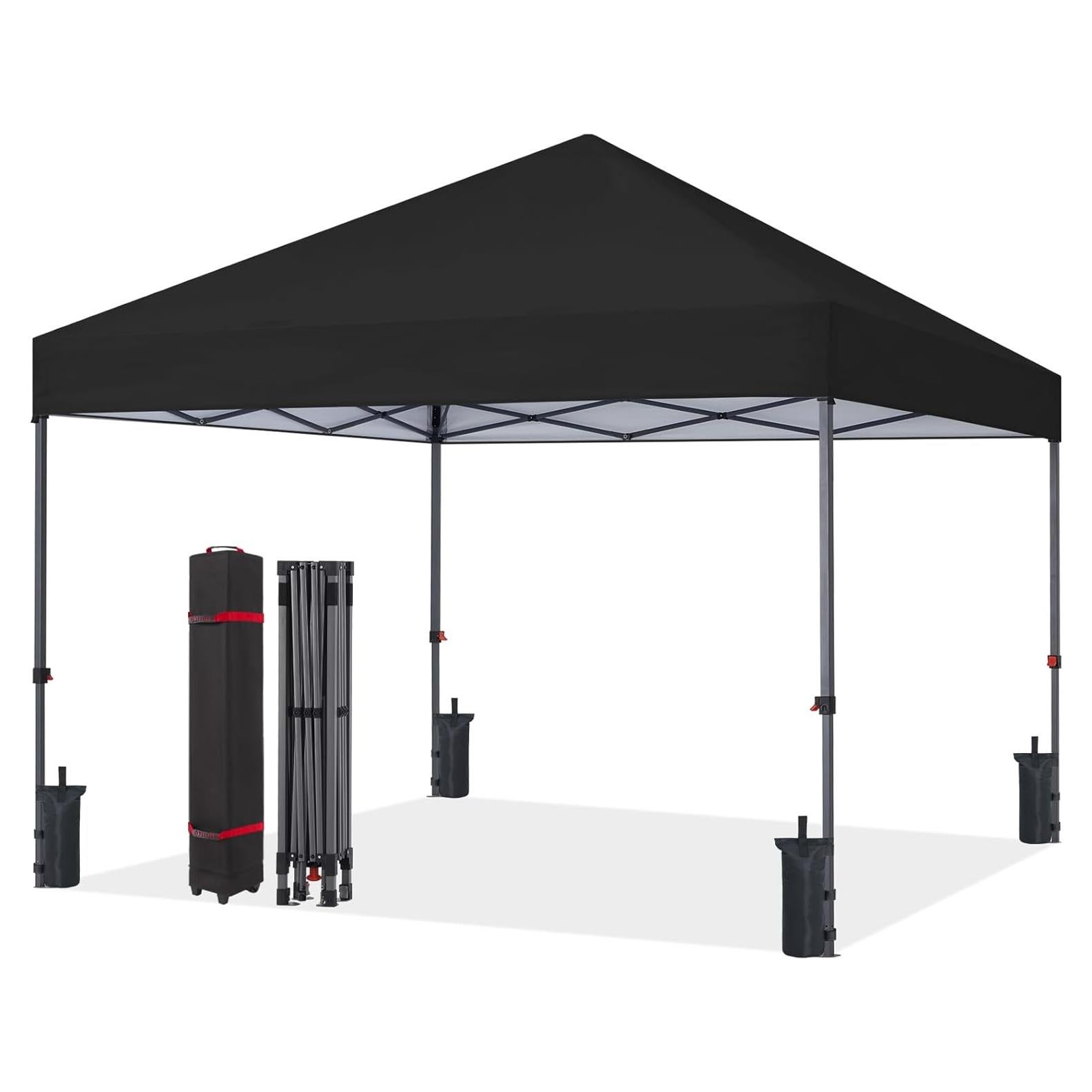 Carpa Plegable 3x3m HLong con Configuración de Un Solo Empuje