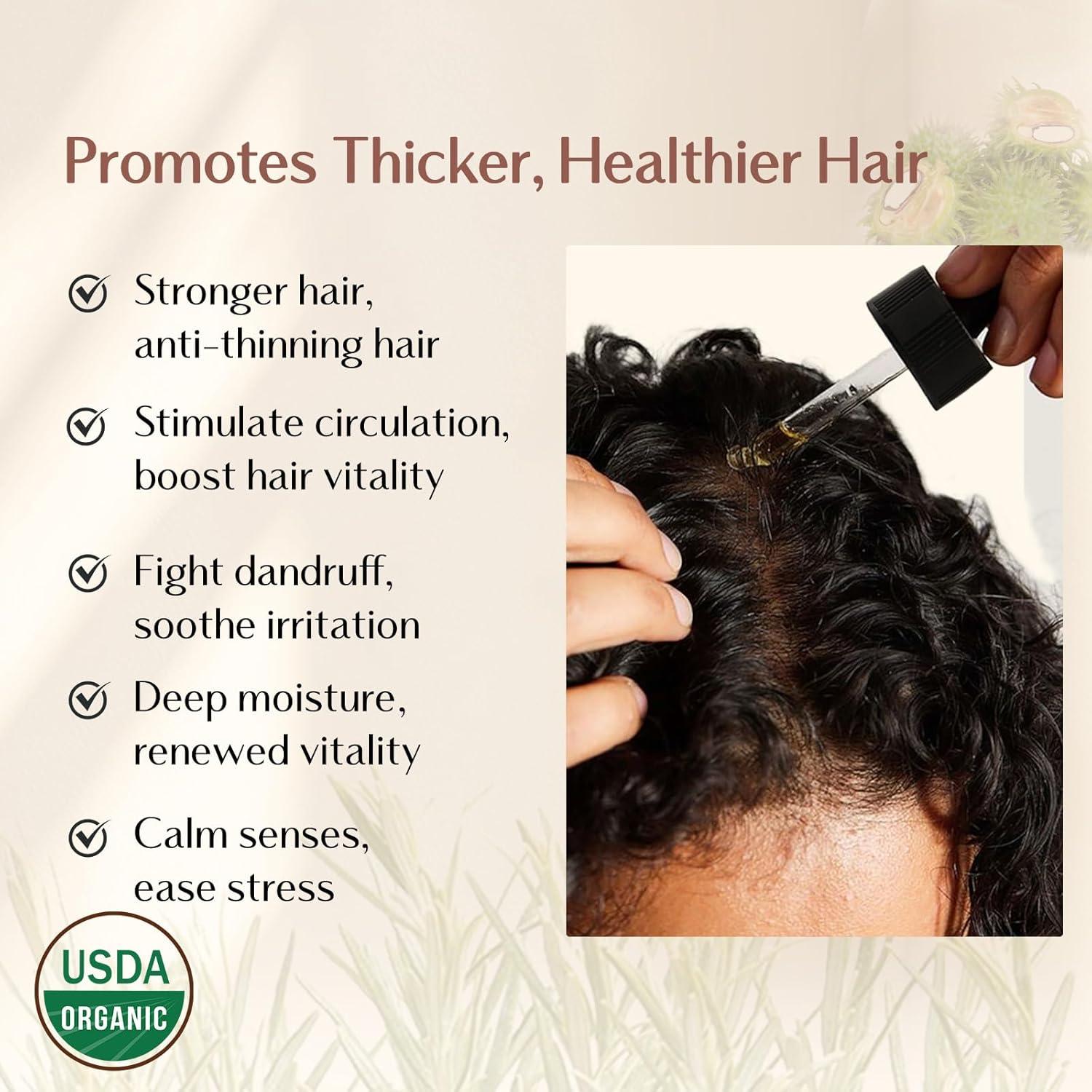 Aceite Esencial de Romero Orgánico YANIBEST 60 ml para Cabello