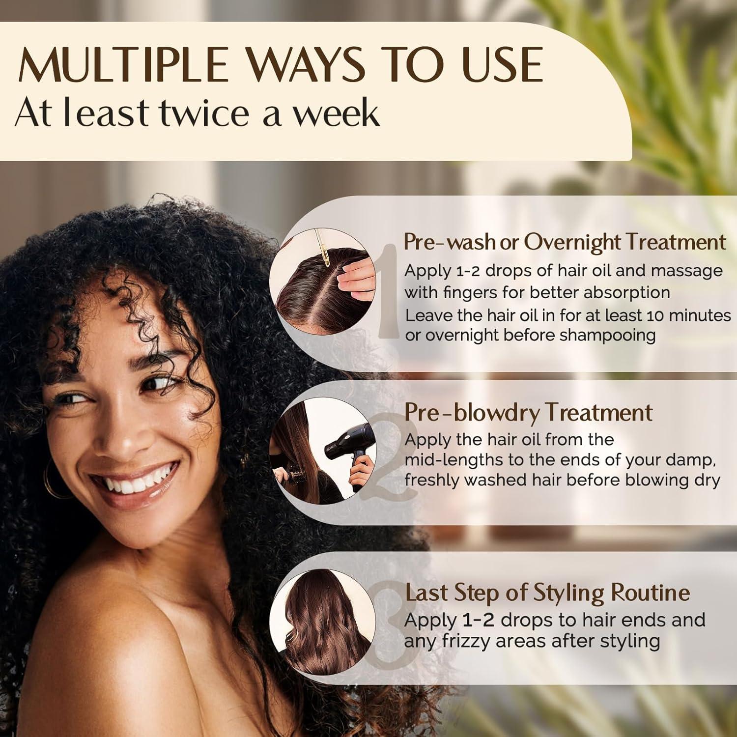 Aceite Esencial de Romero Orgánico YANIBEST 60 ml para Cabello