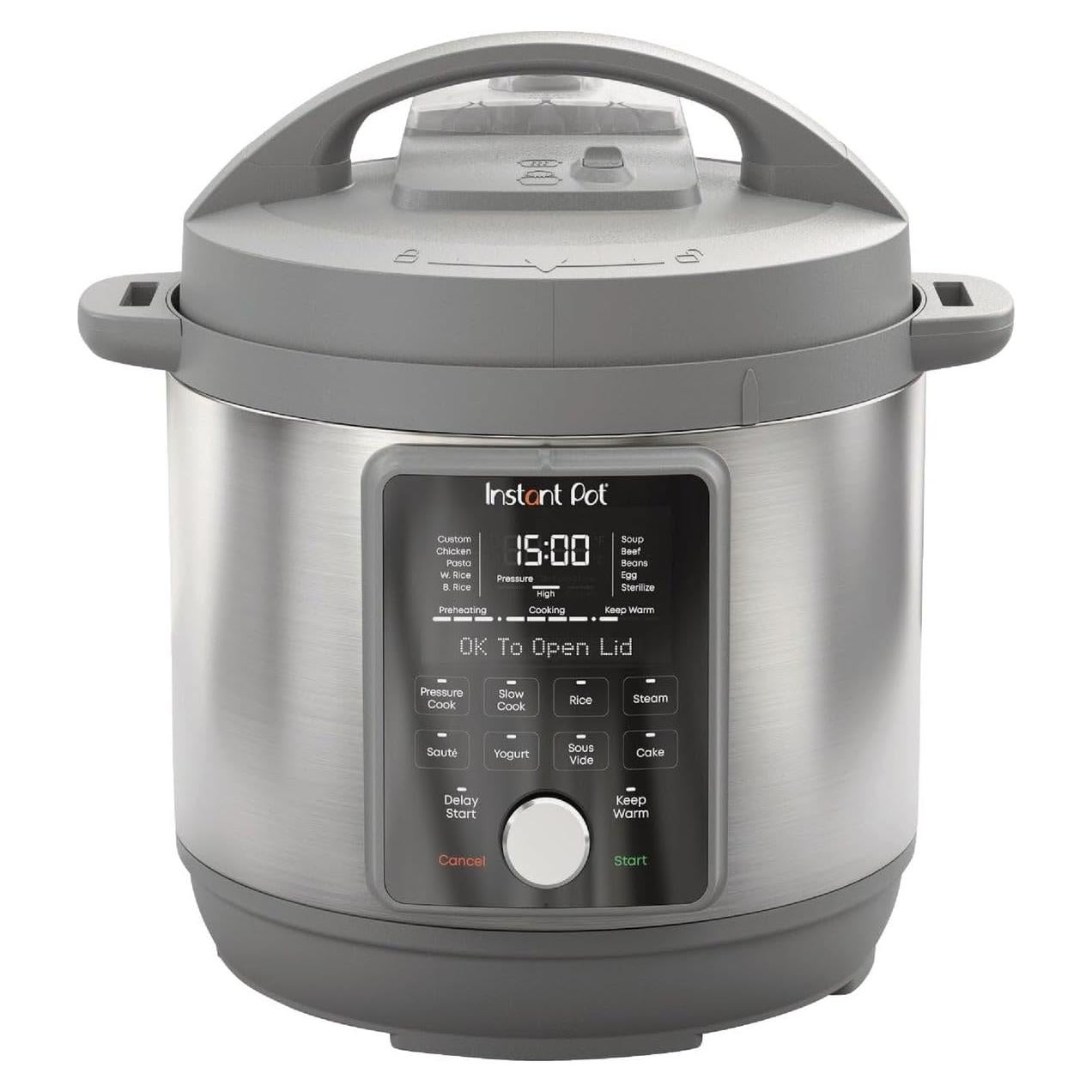 Olla de Presión Instant Pot Duo Plus 8 Qt Acero Inoxidable