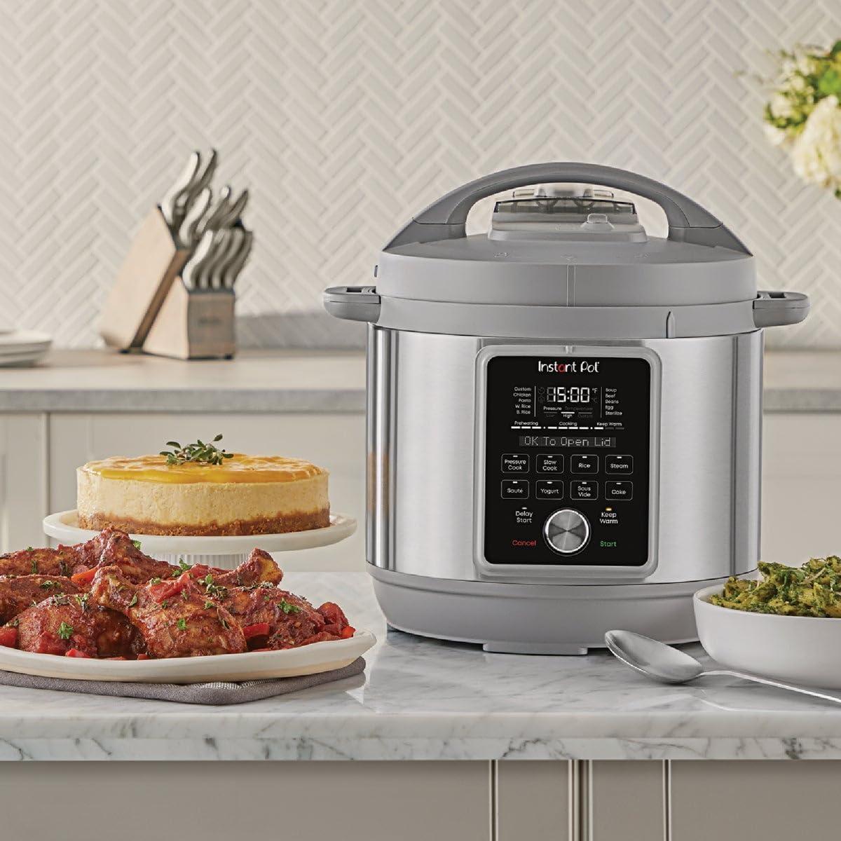 Olla de Presión Instant Pot Duo Plus 8 Qt Acero Inoxidable