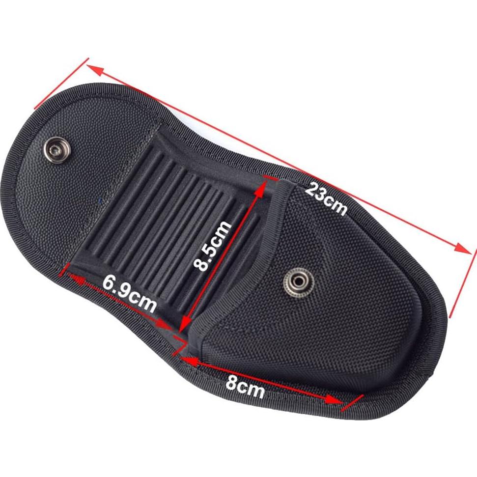 Funda Oculta para Grilletes Keklle Militar Negra