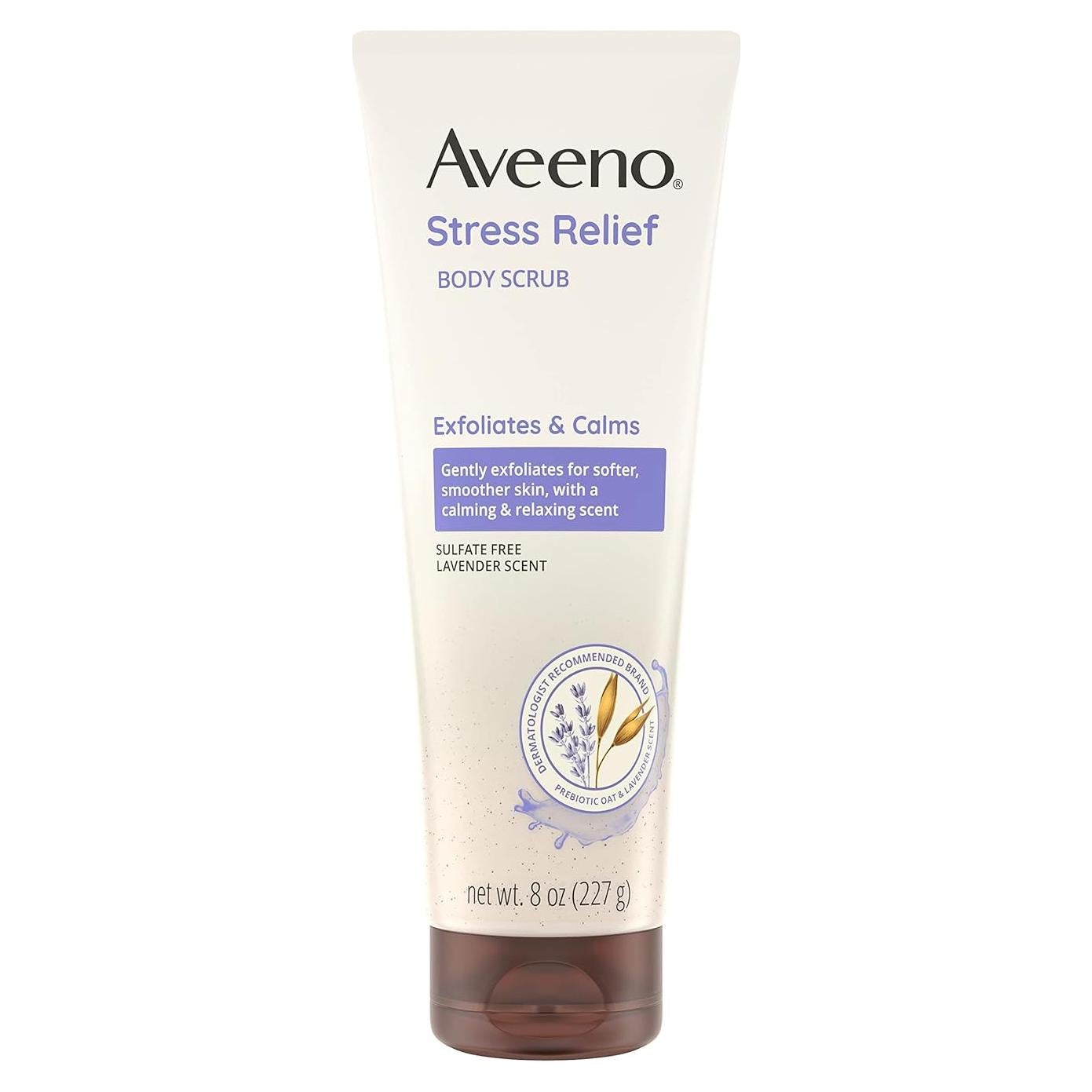 Exfoliante Corporal Aveeno 236.6 ml con Avena y Lavanda