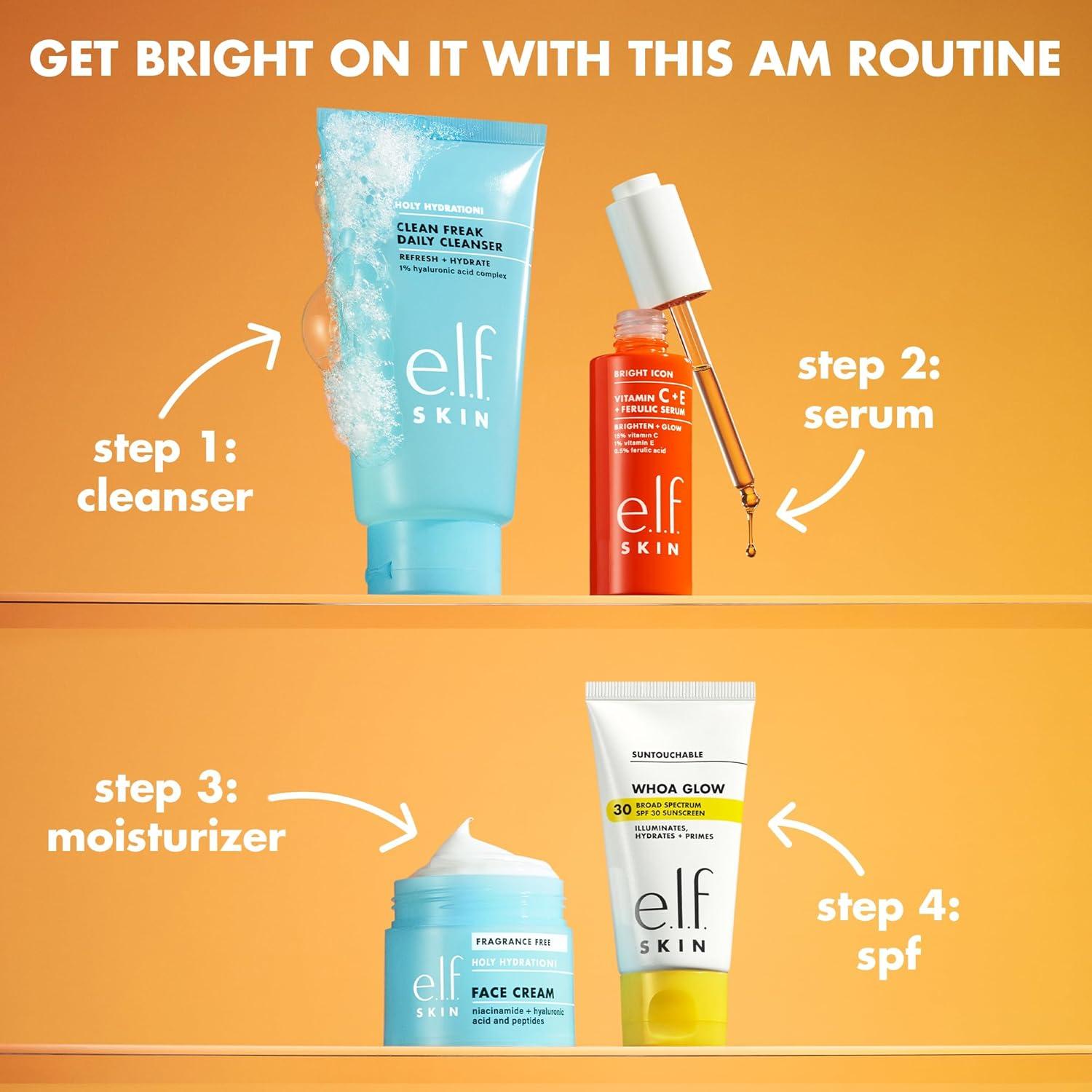 Suero Facial Iluminador e.l.f. SKIN 15% Vitamina C 14.79 ml