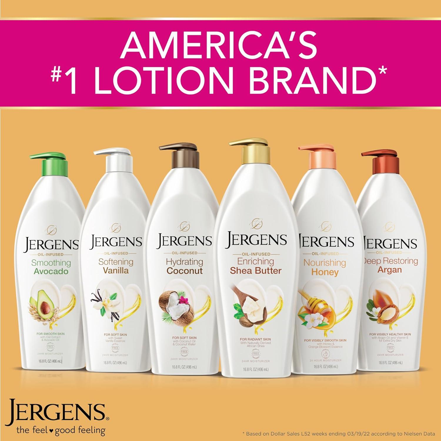 Jergens Hidratante Profundo Aceite de Argán 475 ml