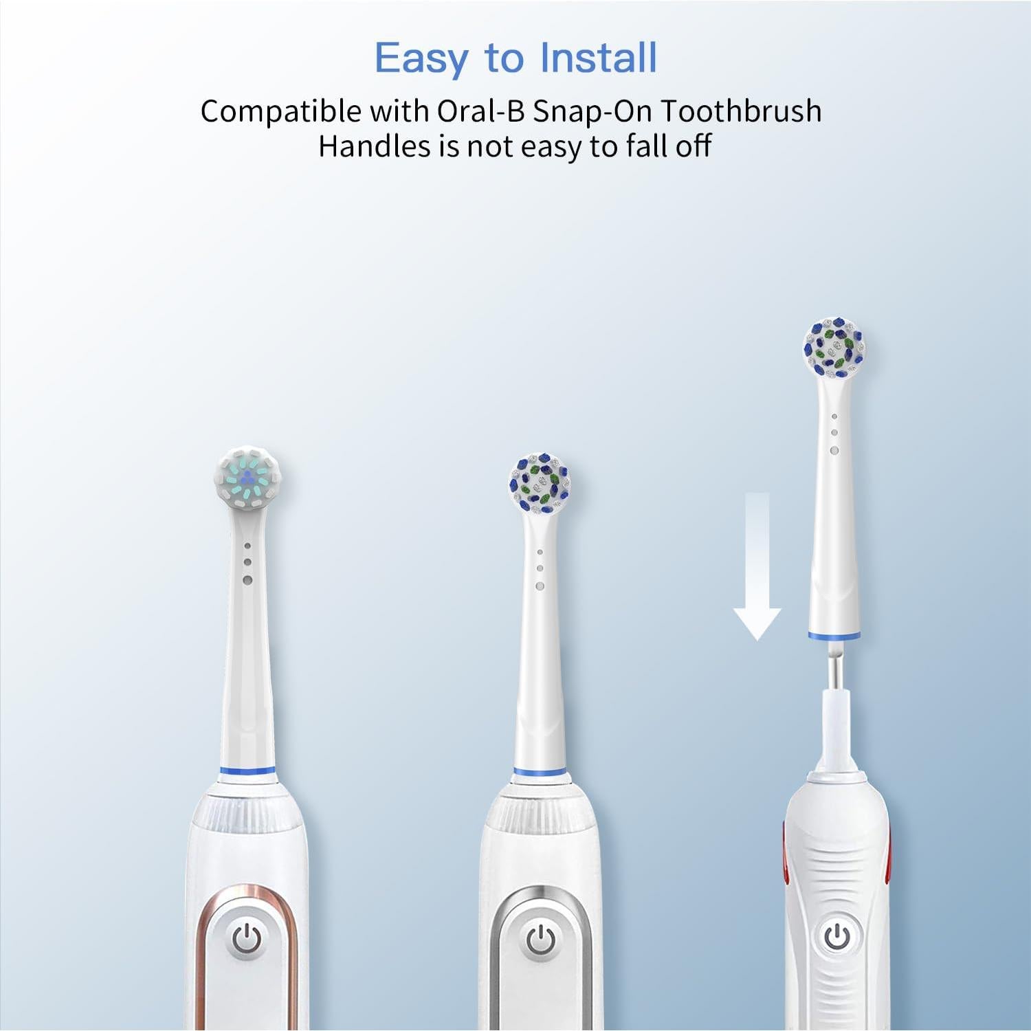 Cabezas de cepillo de dientes Oral-B TINGOX, 4 unidades, limpieza precisa