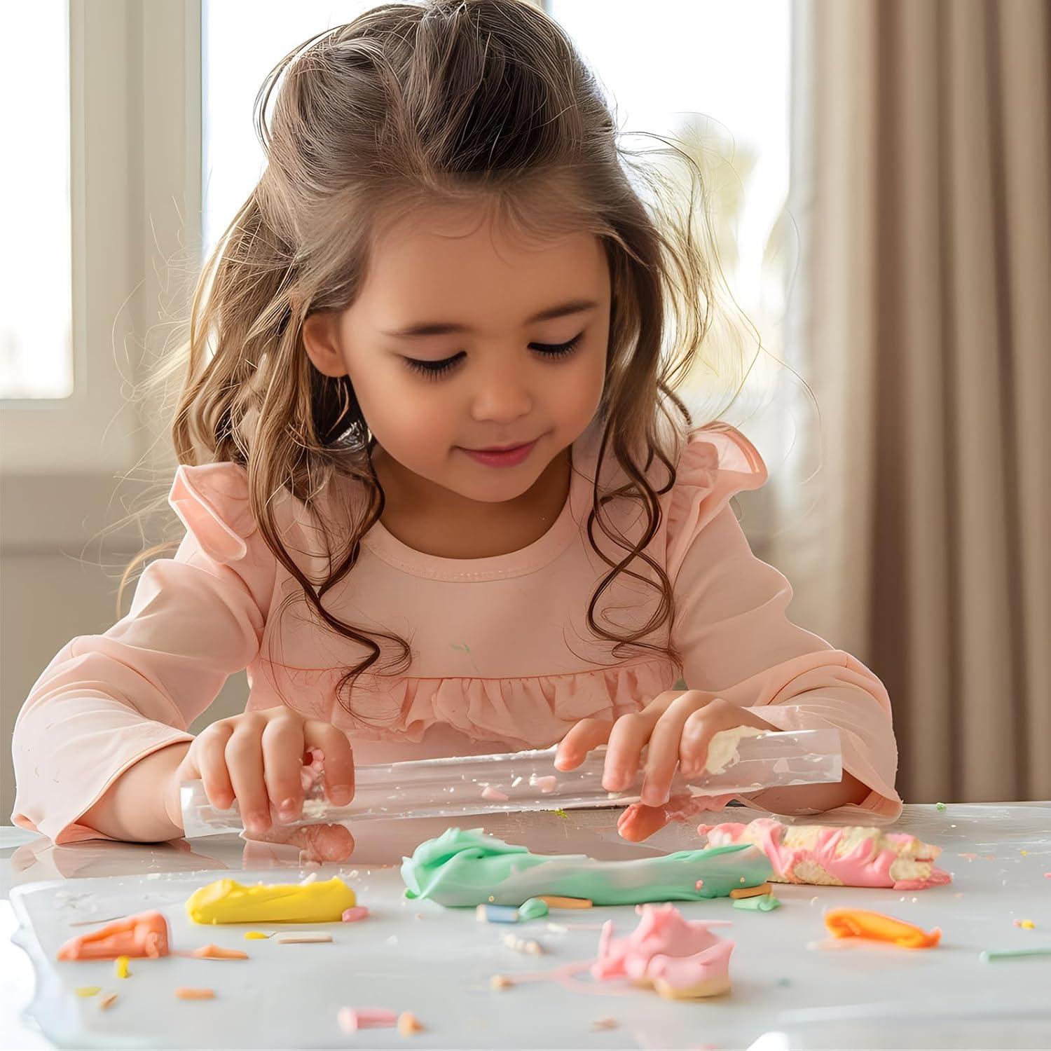 Rodillos Acrílicos DIYOOHOMY con Anillos de Grosor 3mm y 5mm