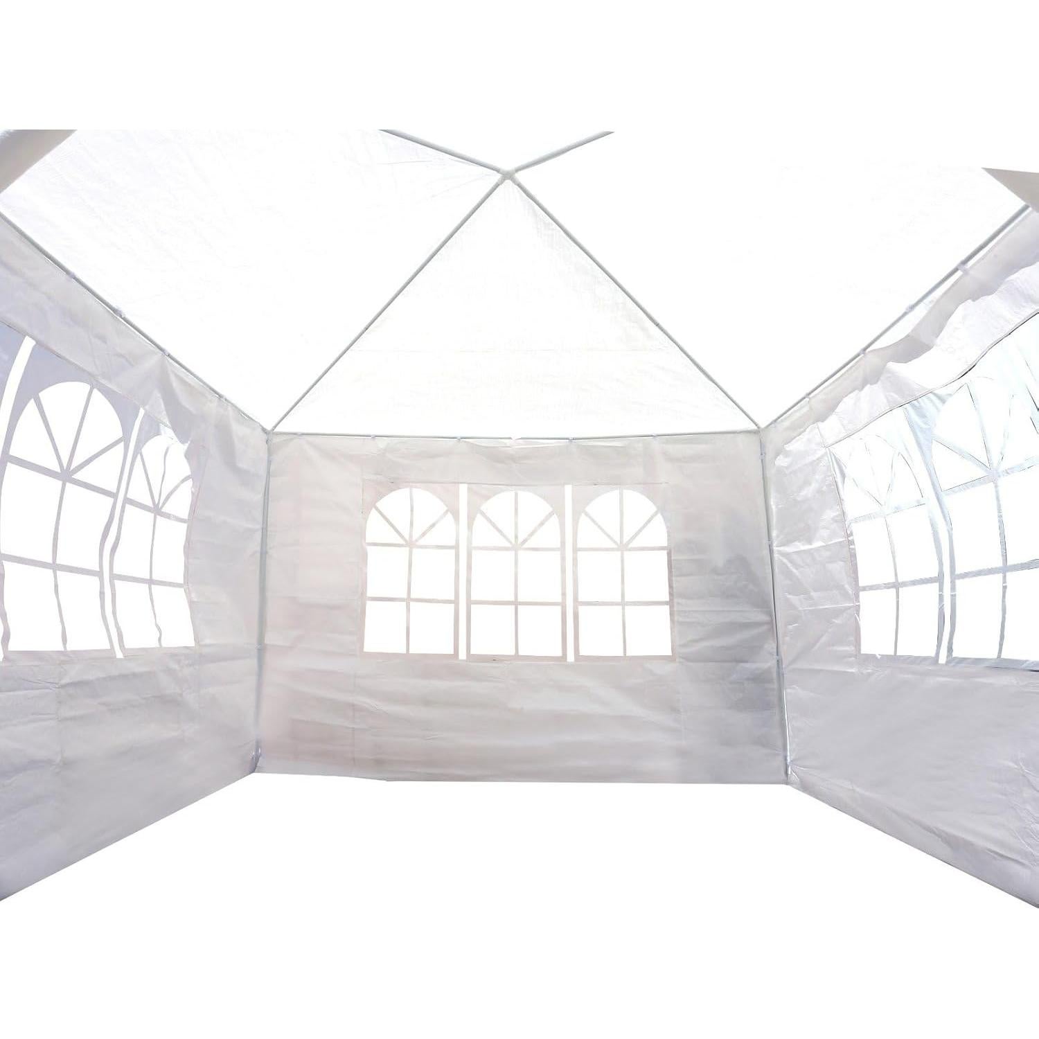 Carpa de Boda 3x3m FRITHJILL con Paredes Desmontables y UV