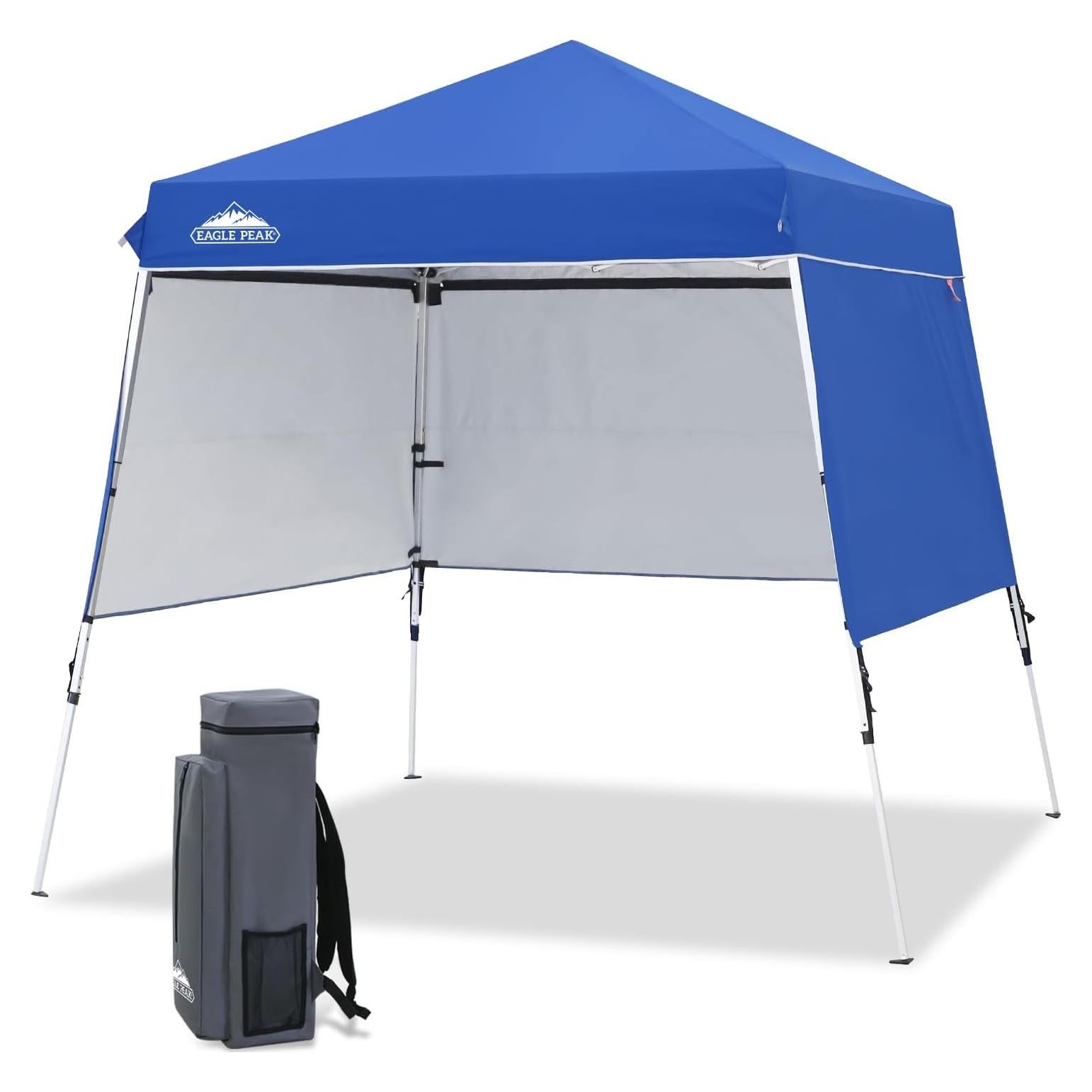 Carpa Pop Up EAGLE PEAK 8x8 Plegable Aluminio Azul