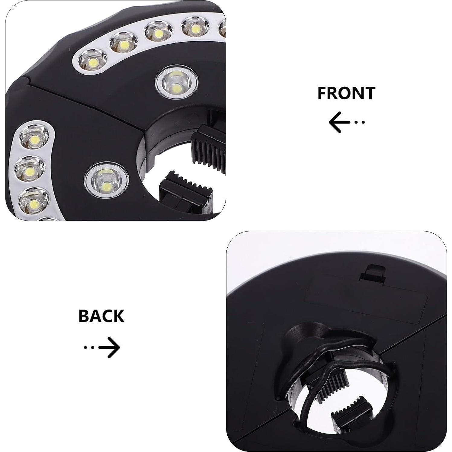 Luz de Paraguas Gadpiparty 28 LEDs Portátil Inalámbrica