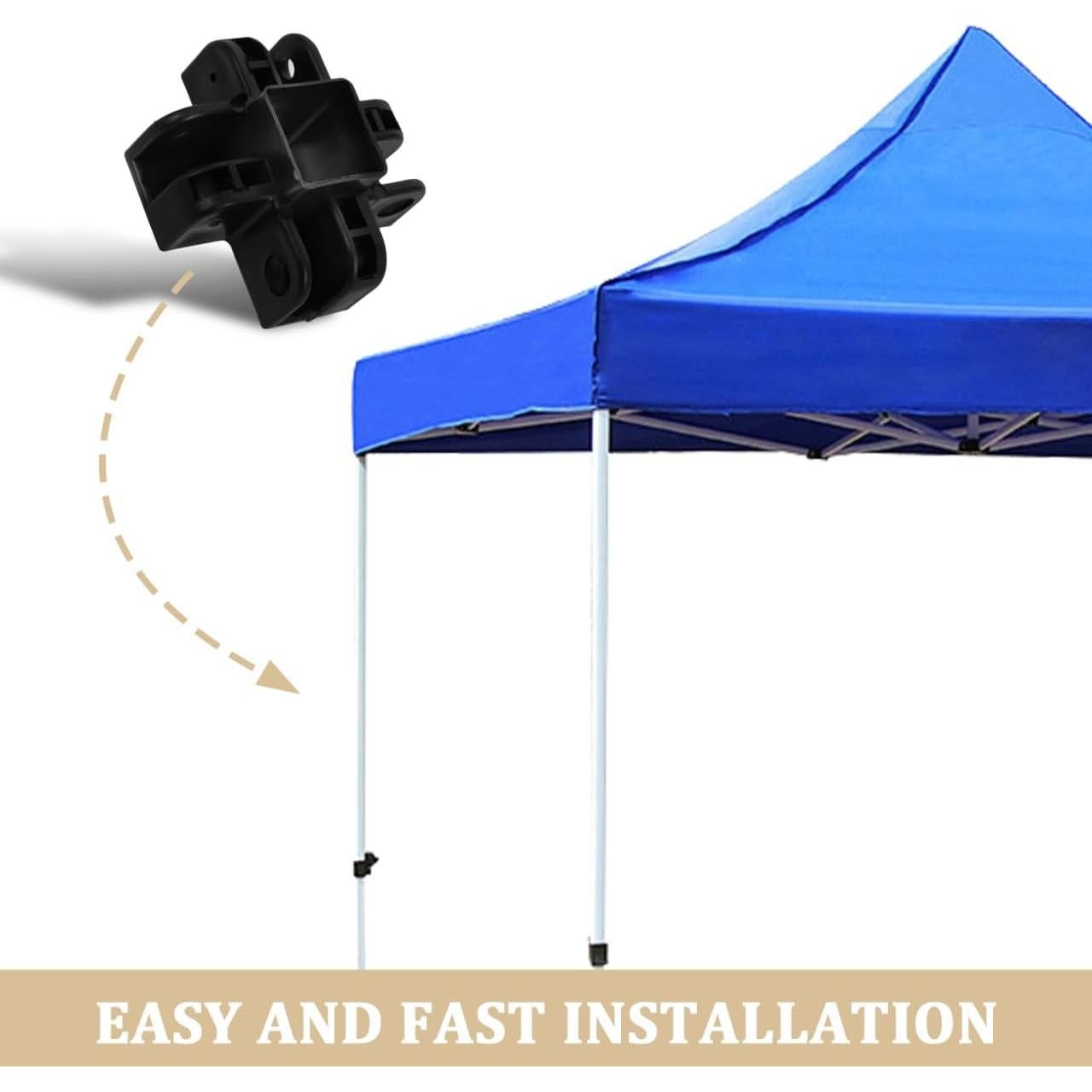 Poste de Soporte para Carpa OUNONA - Aluminio Plegable 8.8cm