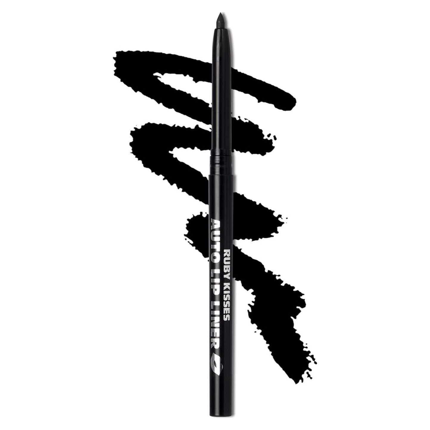 Delineador de Labios Automático Ruby Kisses Negro 5.1g