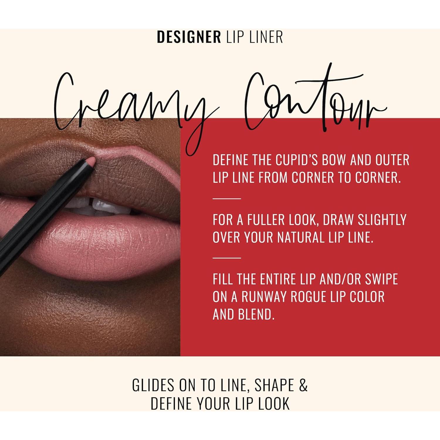 Lápiz de Labios Mate Runway Rogue 'A List' Rosa-Mauve 9g