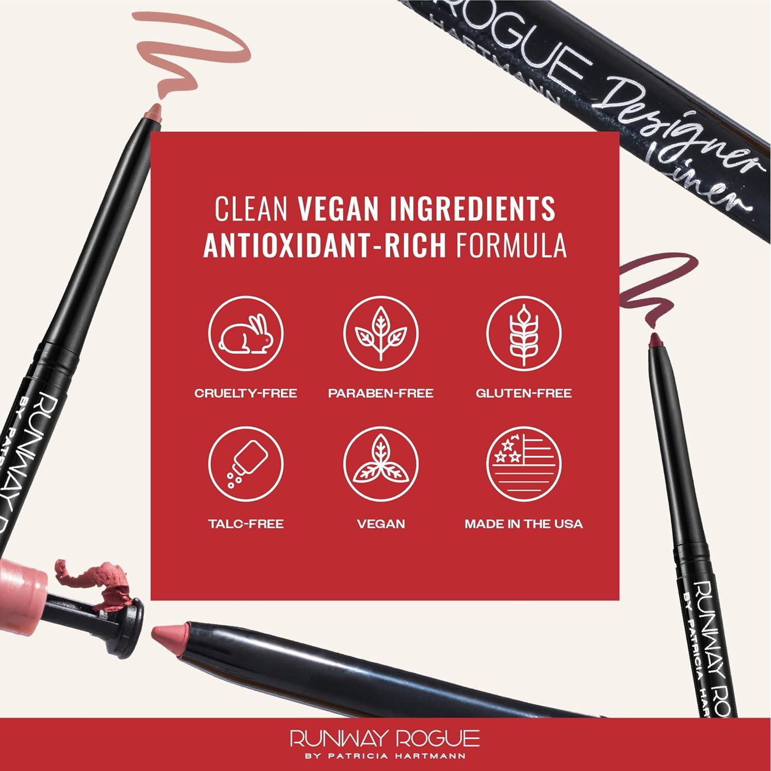 Lápiz de Labios Mate Runway Rogue 'A List' Rosa-Mauve 9g