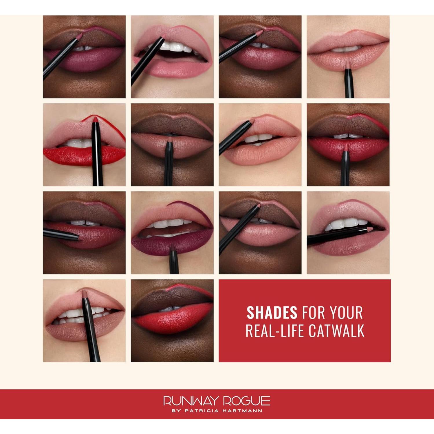 Lápiz de Labios Mate Runway Rogue 'A List' Rosa-Mauve 9g