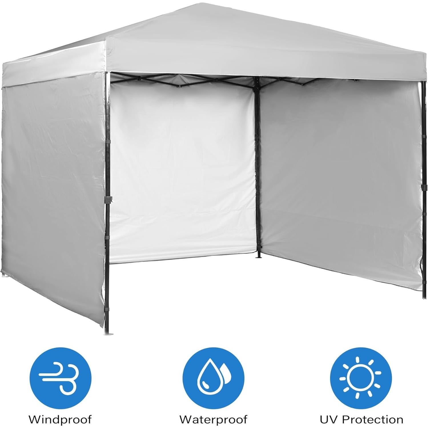 Paredes Laterales para Canopy MALOROY 3 Paneles 304.8x193 cm