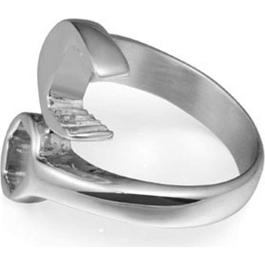 Anillo Llave Acero Inoxidable Comet Craft Talla 8
