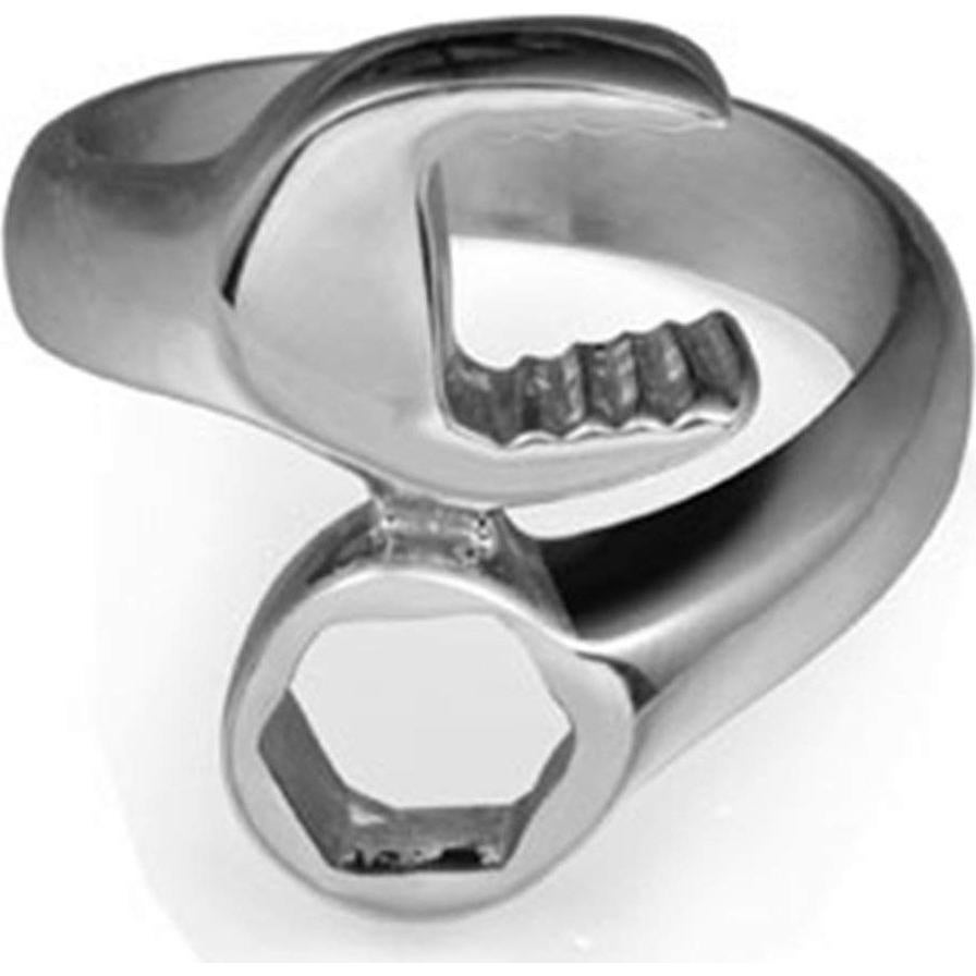 Anillo Llave Acero Inoxidable Comet Craft Talla 8