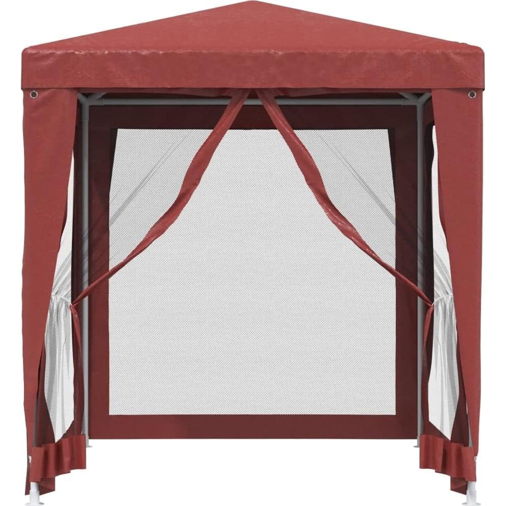 Carpa de Fiesta EVERSTRO 200x200cm con Paredes de Malla Roja