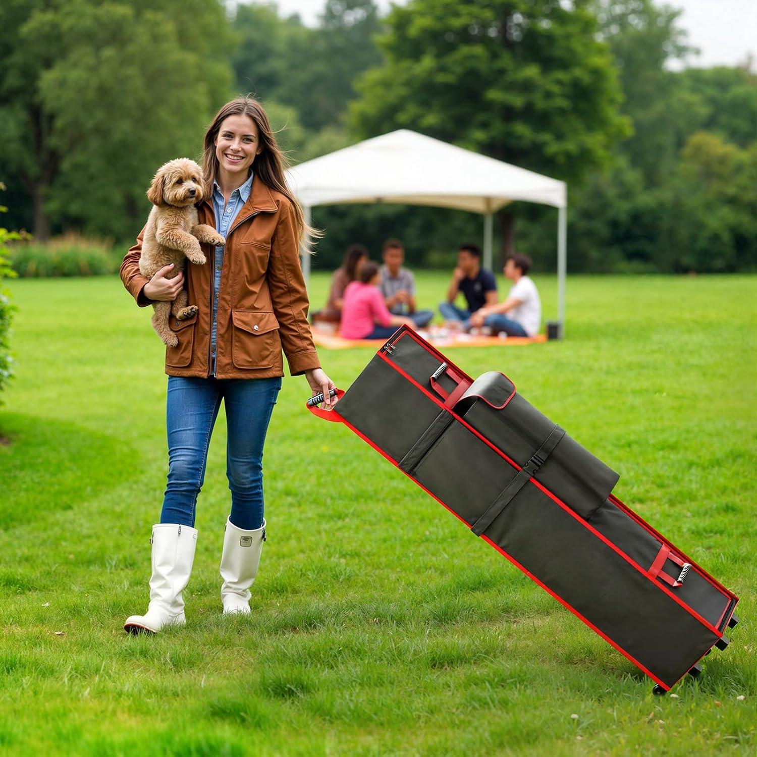 Bolsa de Repuesto para Carpa SEAVERRS 10x10x52 Rojo
