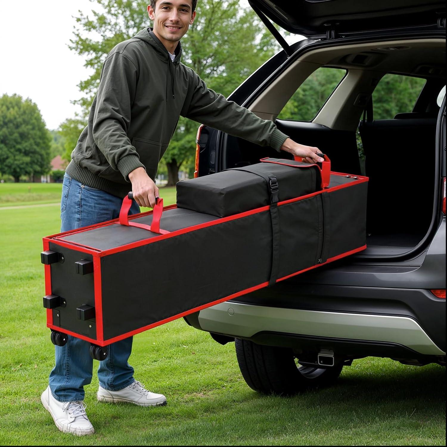 Bolsa de Repuesto para Carpa SEAVERRS 10x10x52 Rojo