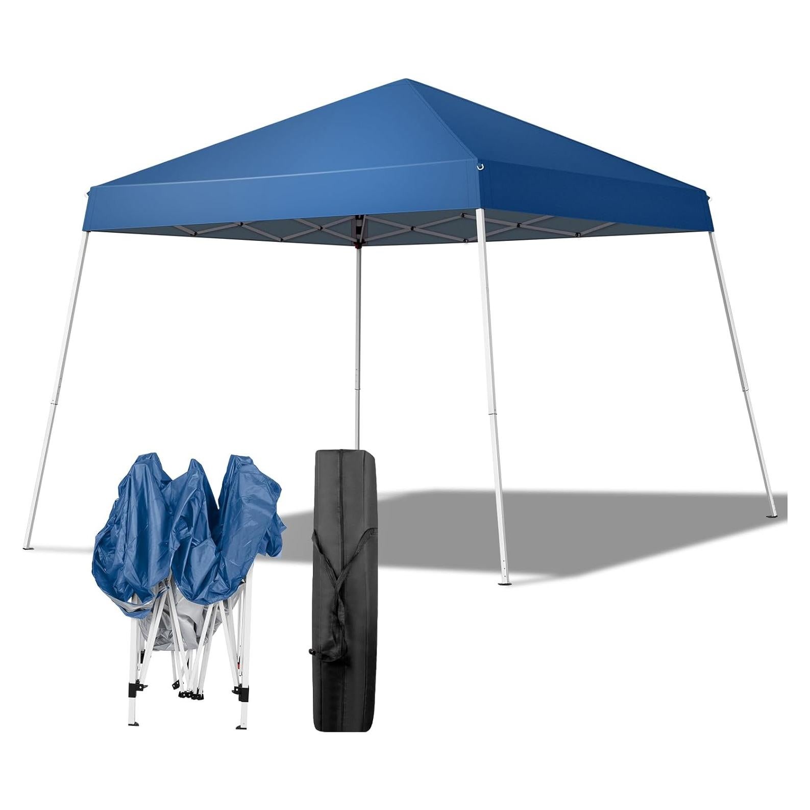 Carpa Plegable 3x3m SWLJKU Impermeable para Jardín y Playa