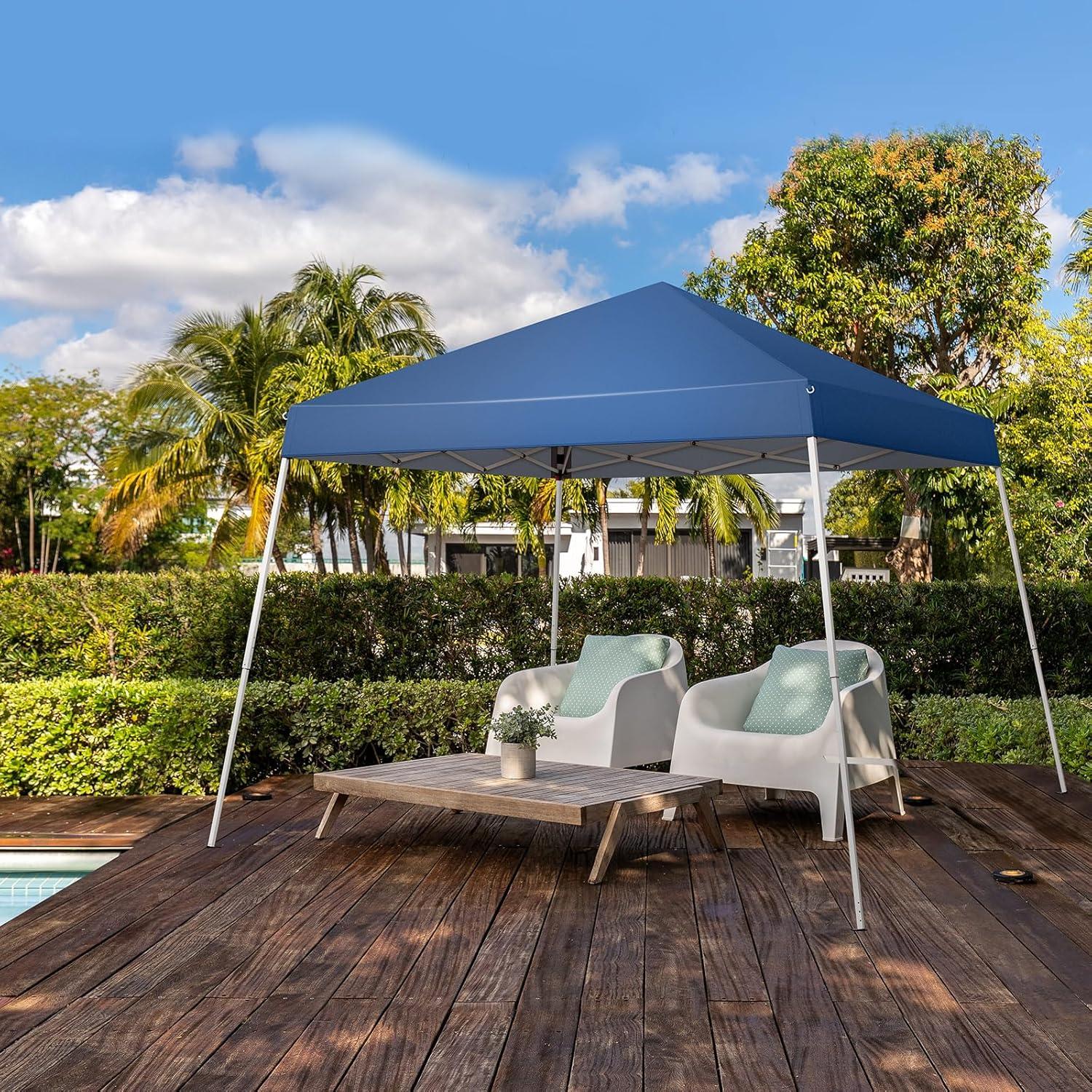 Carpa Plegable 3x3m SWLJKU Impermeable para Jardín y Playa