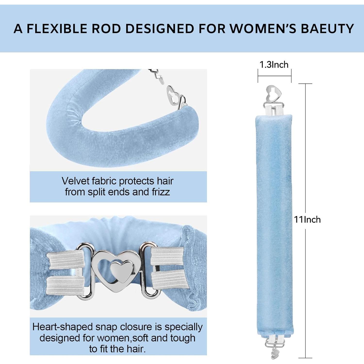 Rizadores de Cabello Sin Calor Togayu - Jumbo 3 Piezas