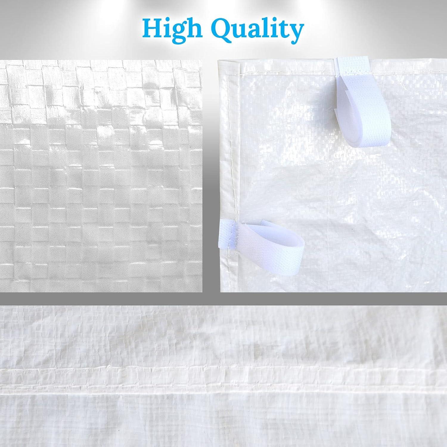 Lateral de Carport BenefitUSA 10x20 pies Impermeable Blanco