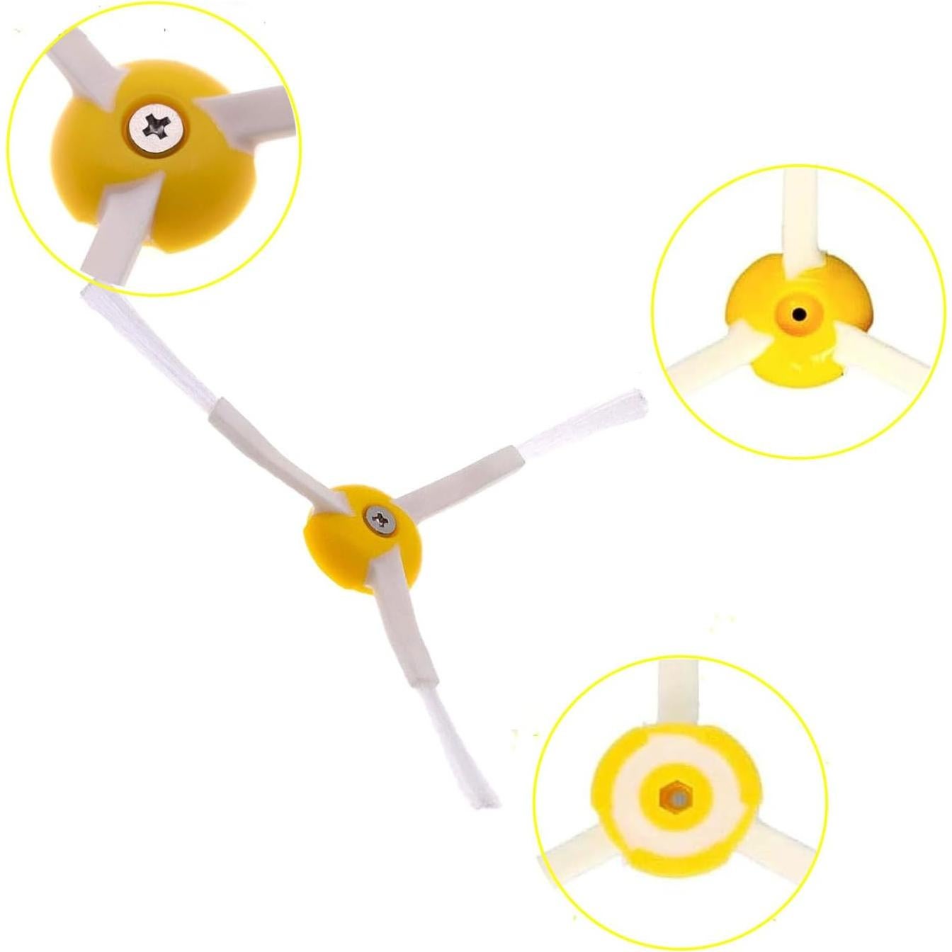 Piezas de cepillo lateral Sanew para iRobot Roomba 600-900 (3 unidades)