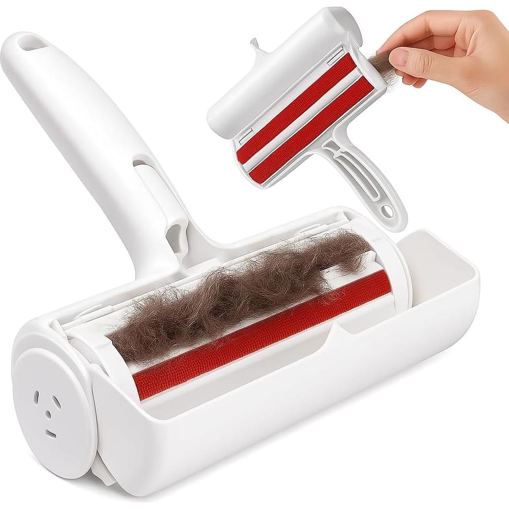 Rodillo Removedor de Pelo de Mascota ChomChom Blanco 6.35cm