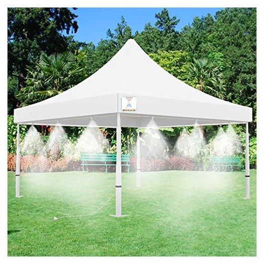 Carpa Nebulizadora Mistcooling 10' x 10' con Nebulización