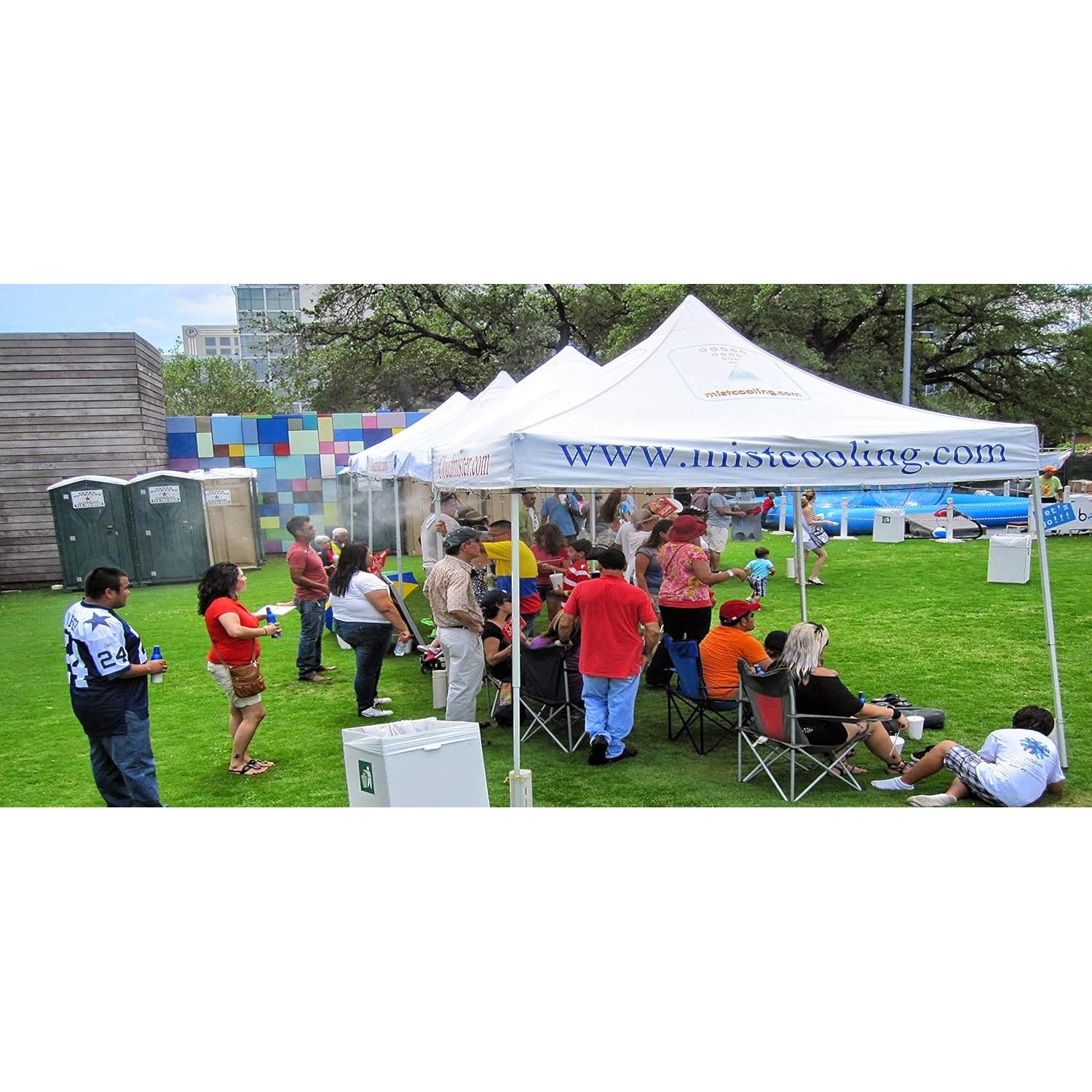 Carpa Nebulizadora Mistcooling 10' x 10' con Nebulización