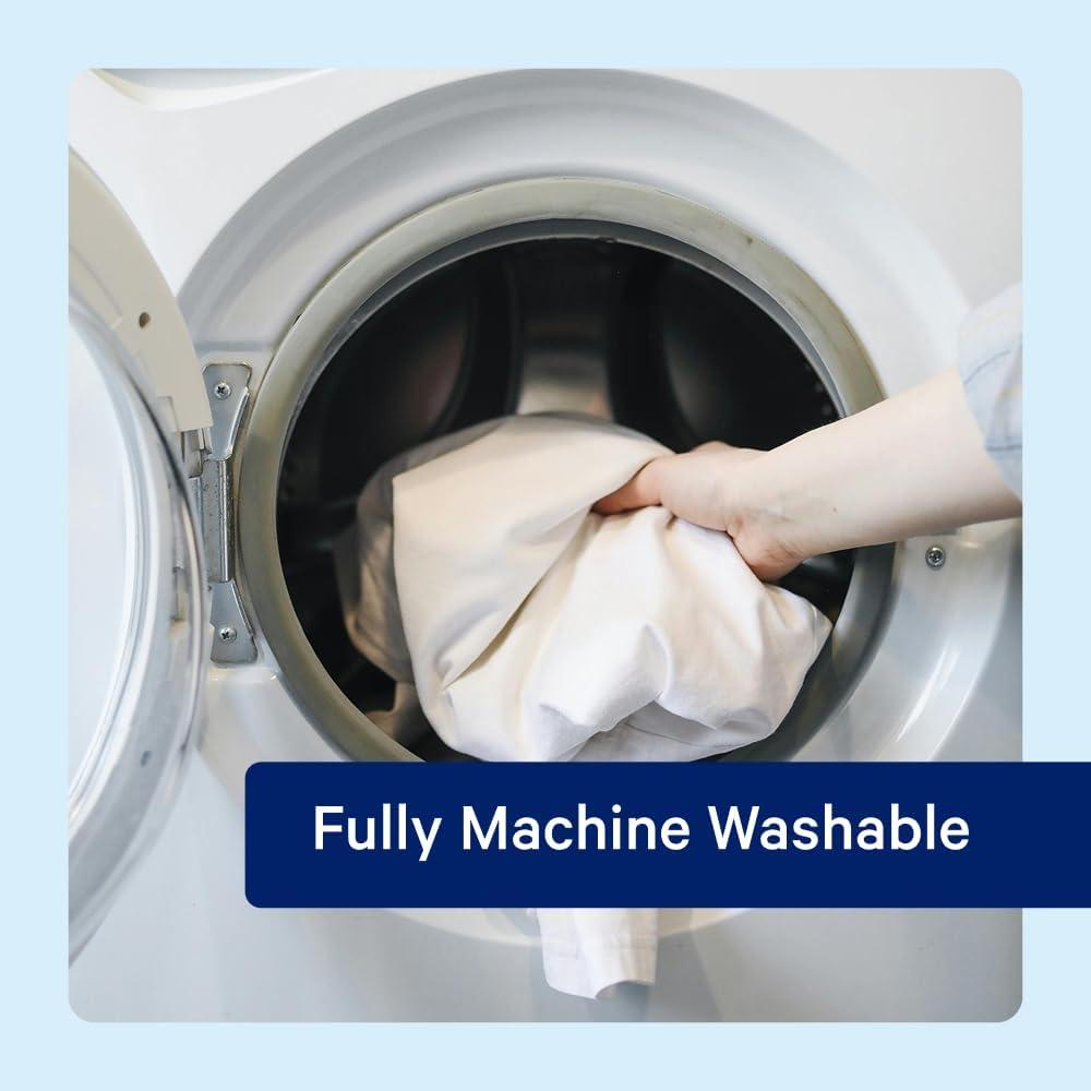 Almohada de Plumas Down Casper Estándar Blanca 0.86 kg