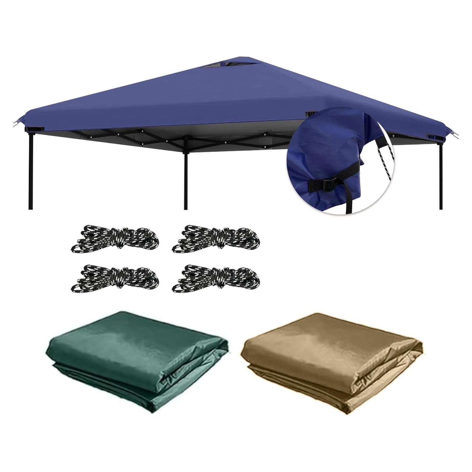 Cubierta de Reemplazo 10x10 VIDUTC Impermeable UV Azul