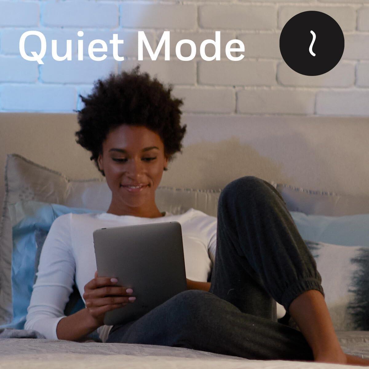 Calentador Cerámico Honeywell HeatGenius HCE840B, 2.63kg, Negro