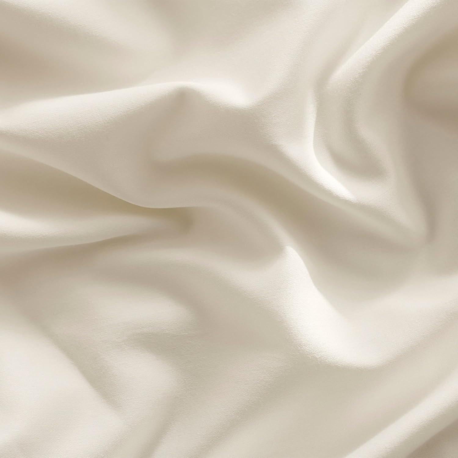 Sábana Ajustable Individual Boll & Branch 100% Algodón Orgánico Crema