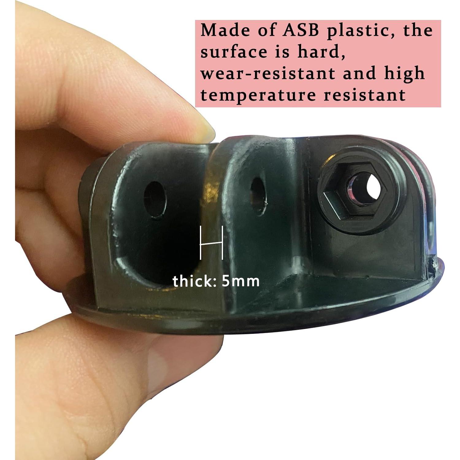 Conector de Soporte Central de Techo 4 Vías Celeyearnirs Negro